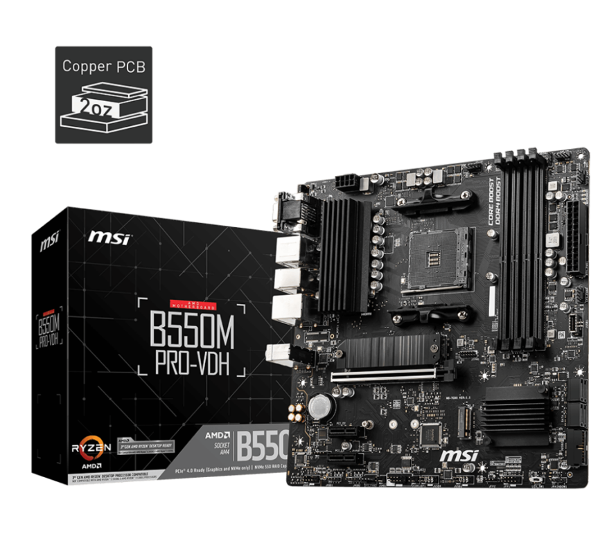 CARTE MERE MSI B550M PRO-VDH