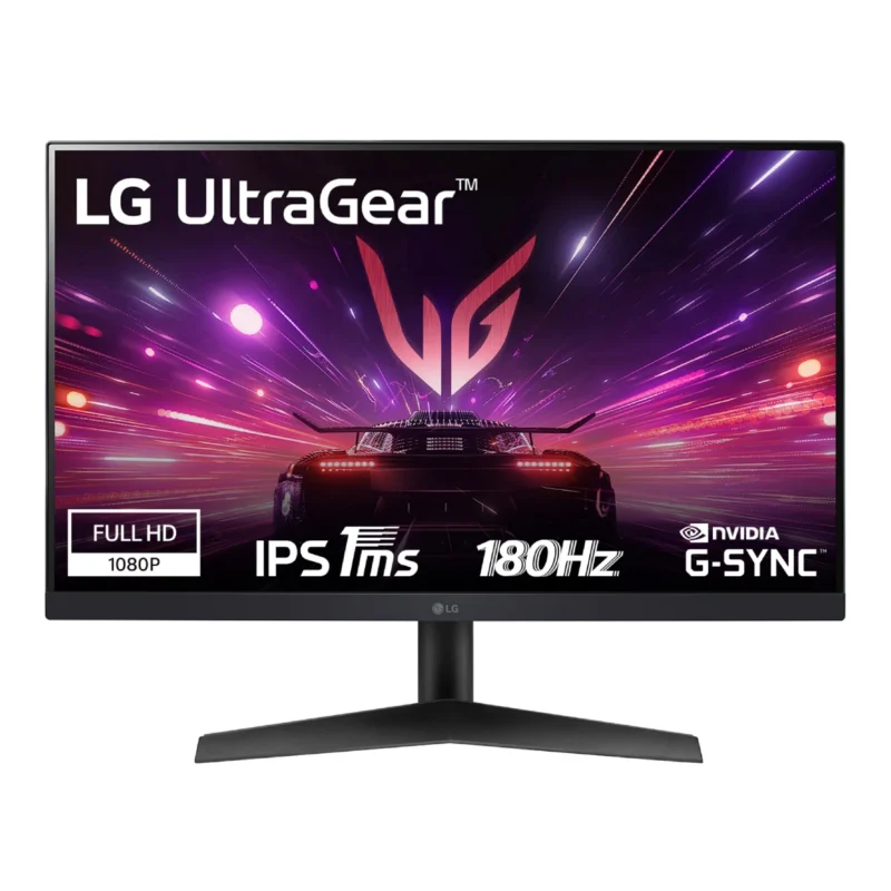 LG MONITOR 24” UltraGear Full HD IPS gaming monitor | 180Hz, IPS 1ms (GtG), HDR10