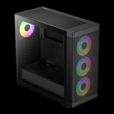 GAMDIAS ATHENA M3 BLACK FULL ATX 4 FAN ARGB