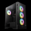 GAMDIAS TALOS E2 ELITE BLACK ATX 4 FAN ARGB