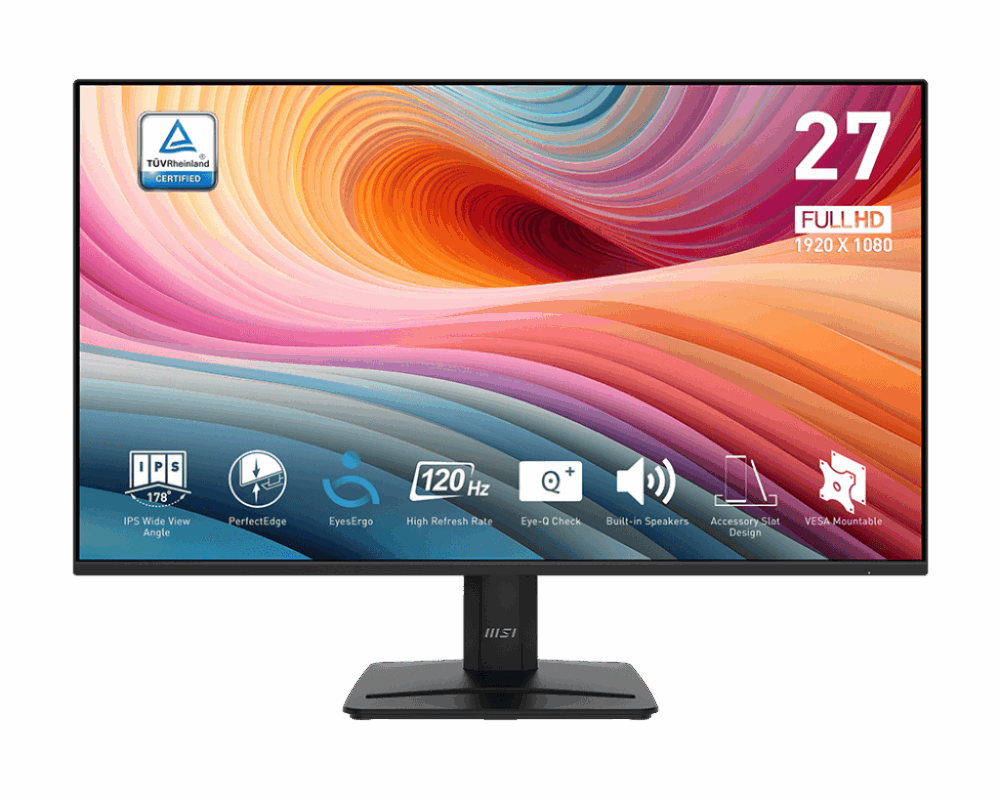 MSI PRO MP275 E2 BLACK - 27 - IPS - 120HZ - 1MS