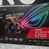 ASUS ROG STRIX RX 5700 8GB GDDR6 OC EDITION USED ETAT 9/10 MAX TEMP 66