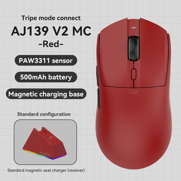 AJAZZ AJ139 V2 MC RED Dual Mode