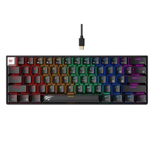 HAVIT KB903L BLACK GAMING Mechanical Keyboard RED SWITCH