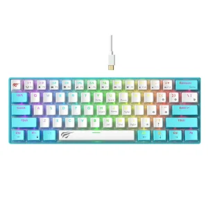 HAVIT KB903L BLUE MECHANICAL KEYBOARD RED SWITCH