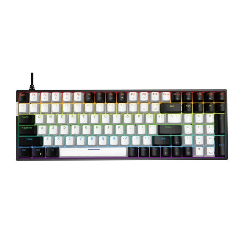 JEDEL KL160 MECHANICAL KEYBOARD RED SWITCH