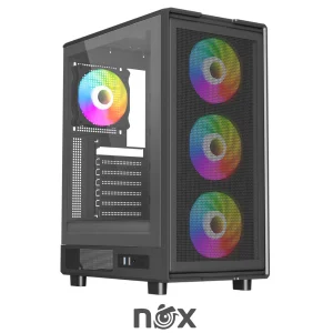 CASE NOX APEX FLOW 4FAN RGB BLACK