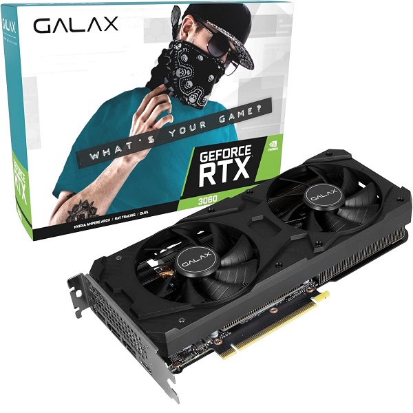 GALAX GeForce RTX 3060 1-CLICK OC 12GB GDDR6