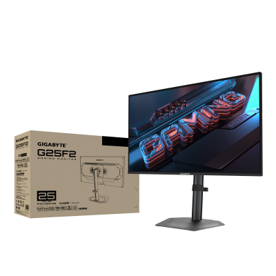 GIGABYTE G25F2 GAMING MONITOR FULL HD / 25 / 200HZ / 1MS GTG /  HDR 10 / ADJUSTABLE STAND