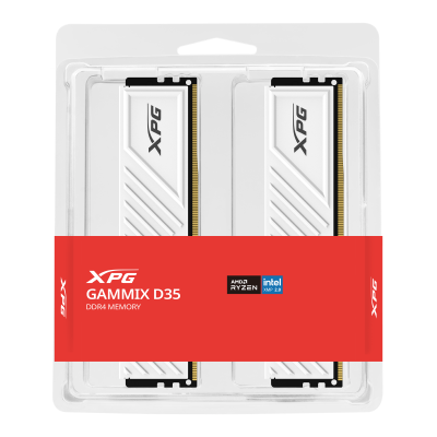 XPG GAMMIX D35 16GB (8gb * 2) 3600mhz DDR4  white
