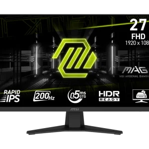 MSI MAG 274F 27''/ Rapid IPS / 200Hz / 0.5ms / HDR / FHD / AI-V