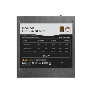 GALAX OMEGA GL650 650W 80 PLUS Bronze Power Supply