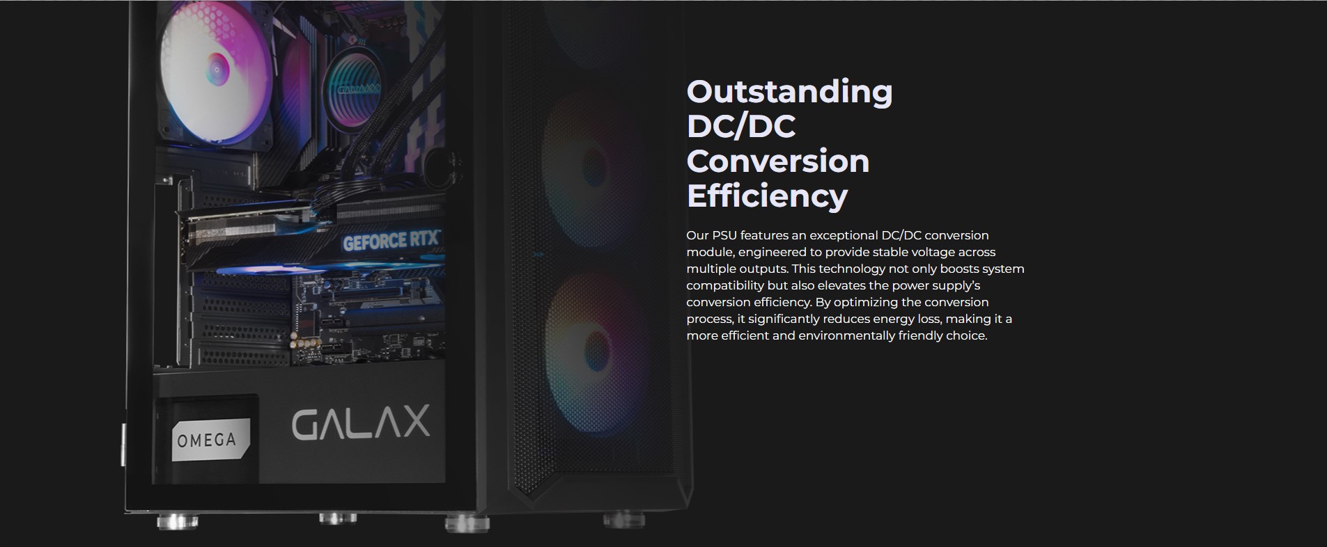 GALAX OMEGA GL650 650W 80 PLUS Bronze Power Supply