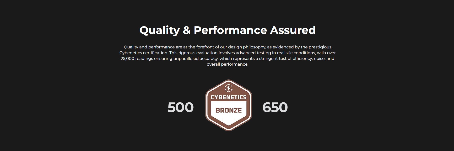 GALAX OMEGA GL650 650W 80 PLUS Bronze Power Supply