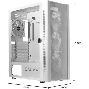 GALAX REVOLUTION 06 White Gaming PC Case