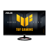 ASUS TUF Gaming VG279Q5R monitor showing the TUF Gaming logo on the screen.