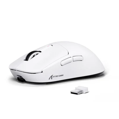 TTACK SHARK X3 lightweight wireless gaming mouse in white