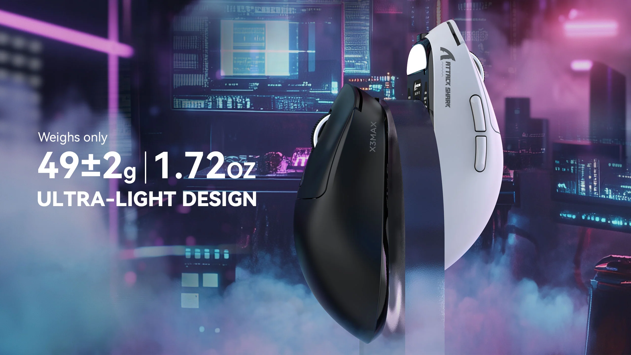 Attack Shark X3 Max Wireless Gaming Mouse