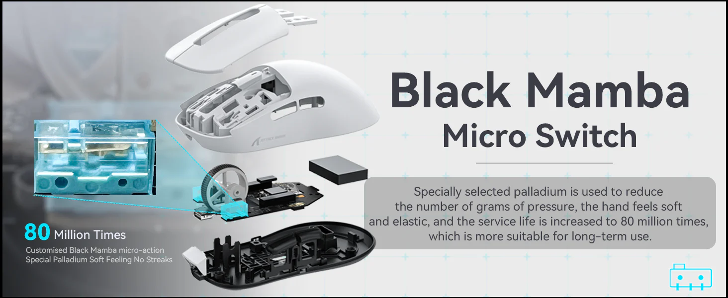 Attack Shark X3 Pro Wireless Gaming Mouse