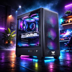 Hybrok Ghost Black PC Gaming Case